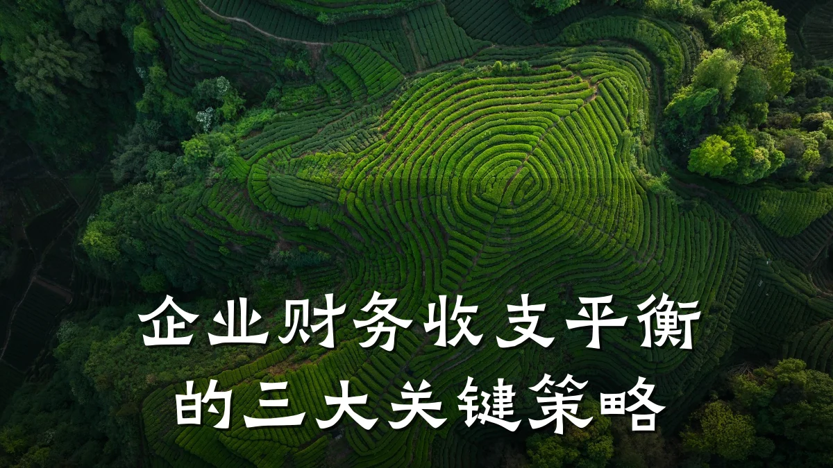 企业财务收支平衡的三大关键策略