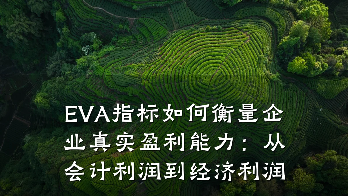 EVA指标如何衡量企业真实盈利能力:从会计利润到经济利润