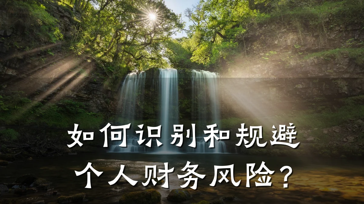 如何识别和规避个人财务风险?