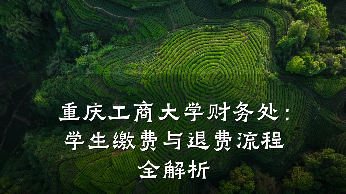 重庆工商大学财务处:学生缴费与退费流程全解析