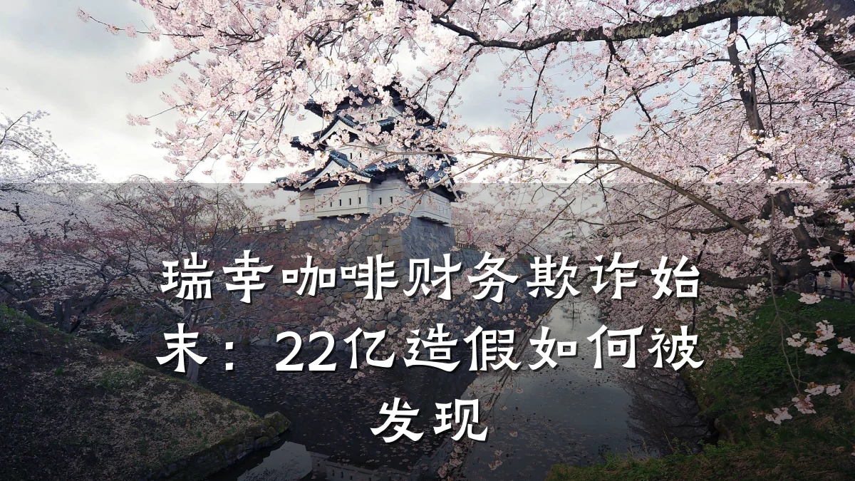 瑞幸咖啡财务欺诈始末:22亿造假如何被发现