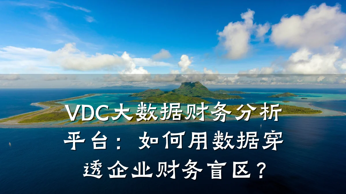 VDC大数据财务分析平台:如何用数据穿透企业财务盲区?