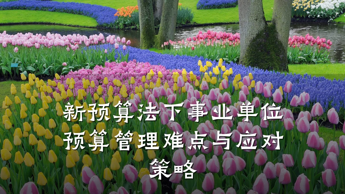 新预算法下事业单位预算管理难点与应对策略