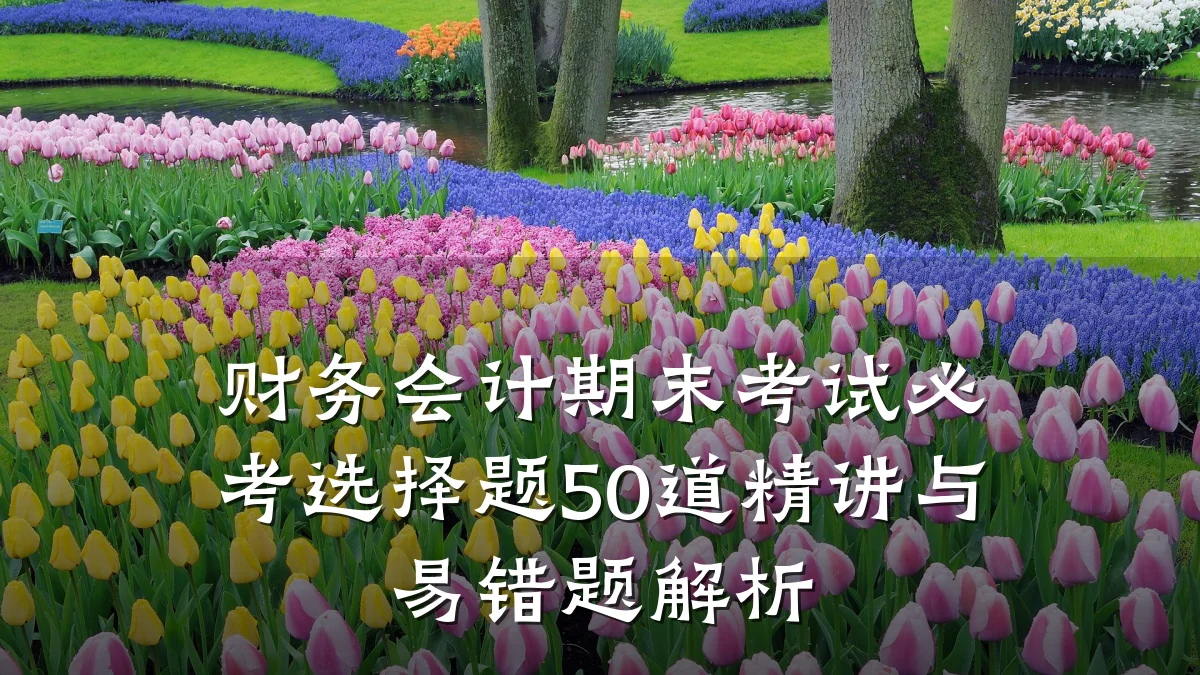 财务会计期末考试必考选择题50道精讲与易错题解析