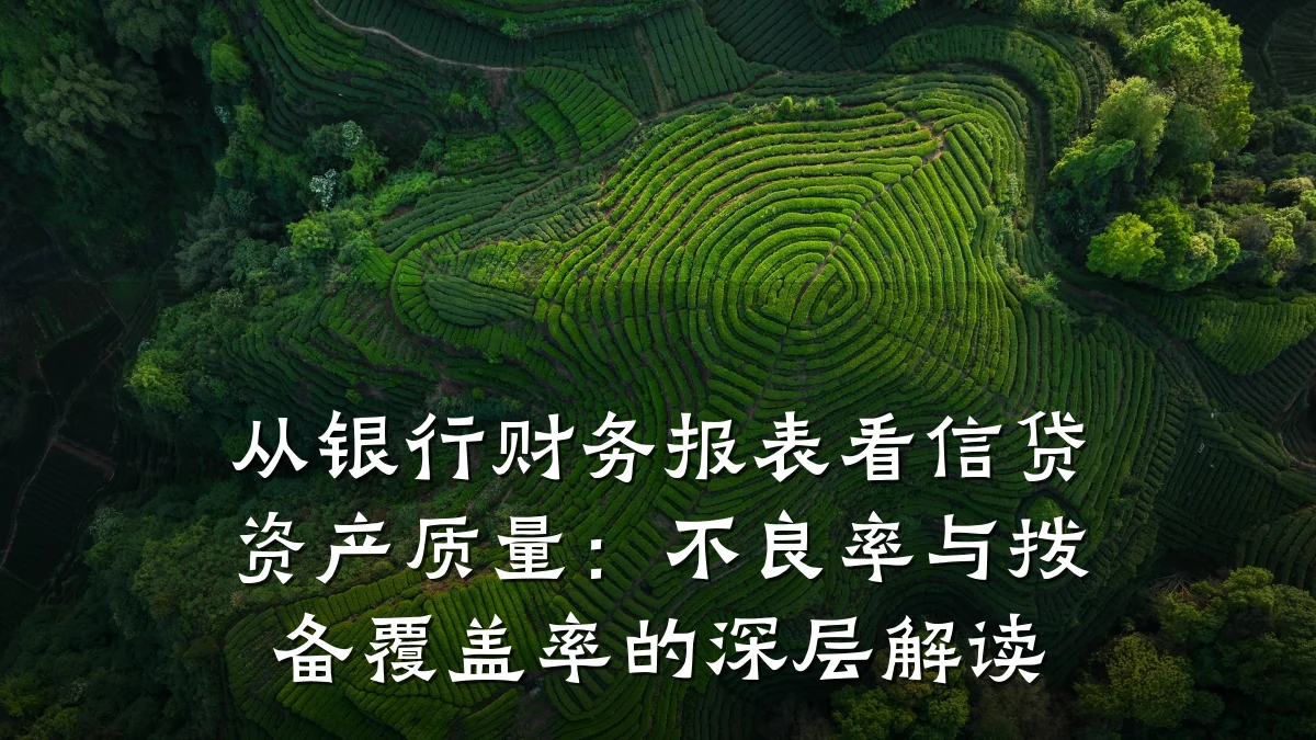 从银行财务报表看信贷资产质量:不良率与拨备覆盖率的深层解读