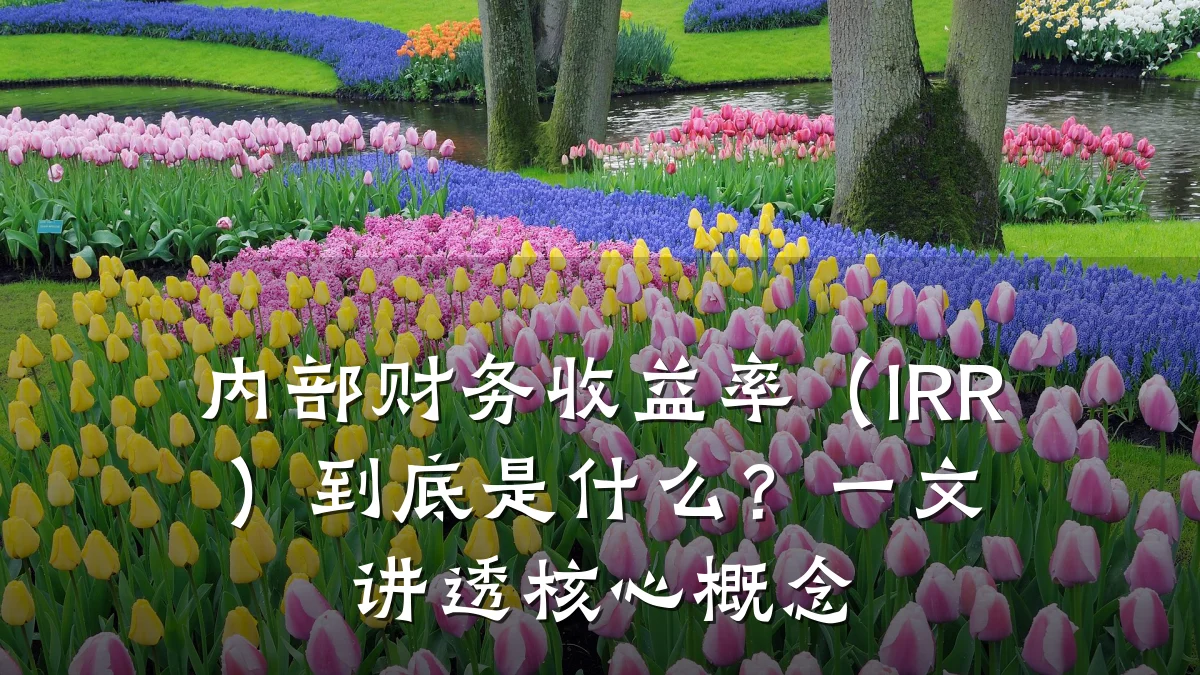 内部财务收益率（IRR）到底是什么？一文讲透核心概念