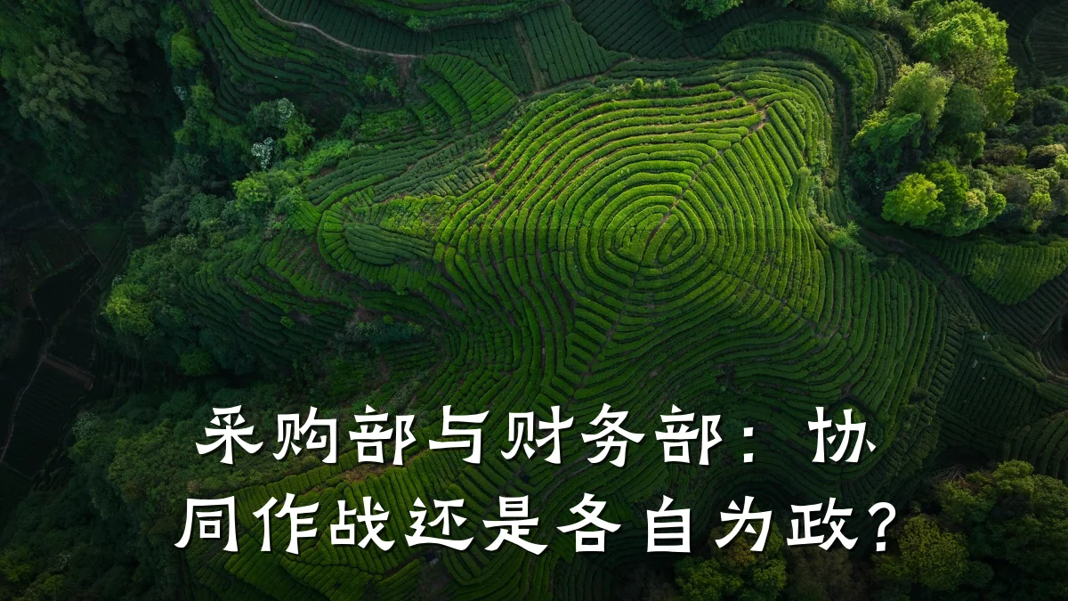 采购部与财务部:协同作战还是各自为政?