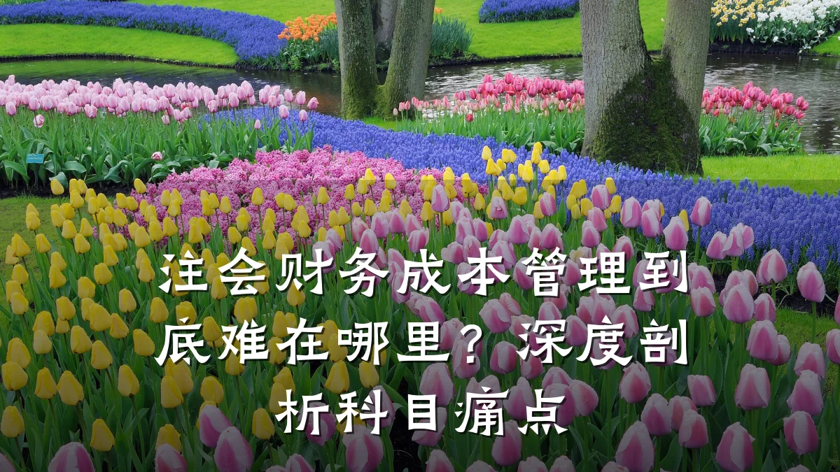 注会财务成本管理到底难在哪里？深度剖析科目痛点