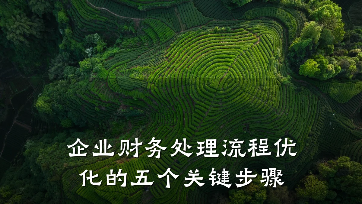 企业财务处理流程优化的五个关键步骤