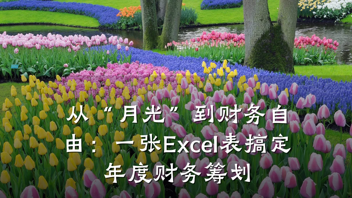 从“月光”到财务自由:一张Excel表搞定年度财务筹划