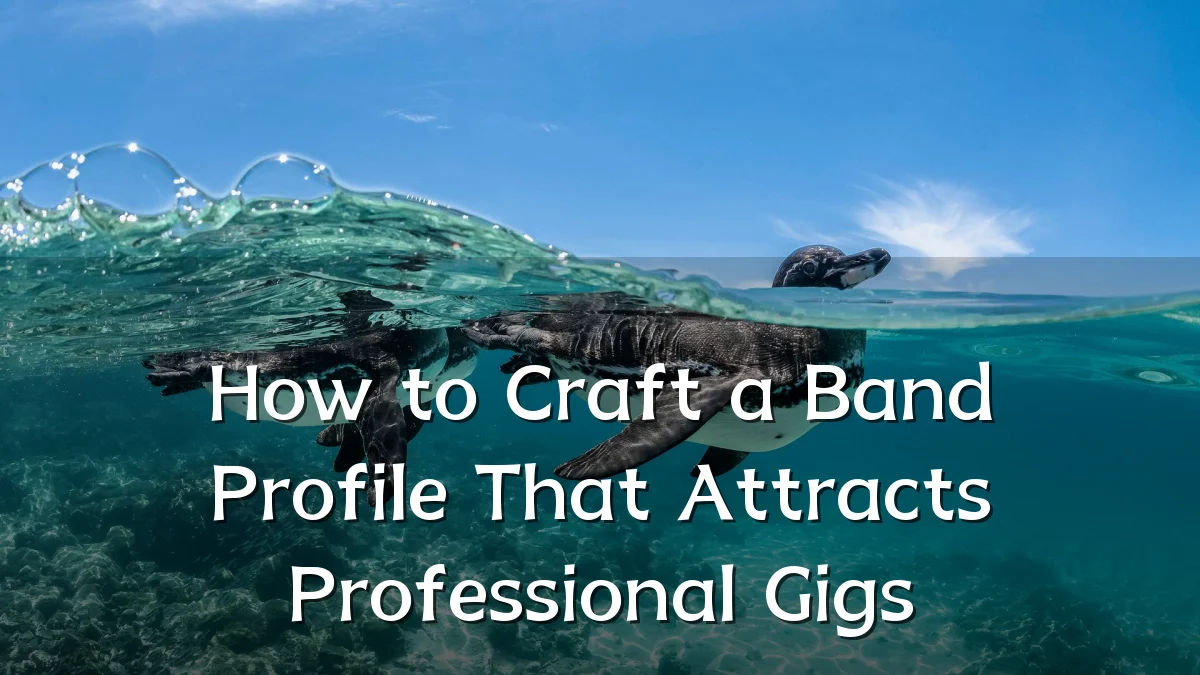 How to Craft a Band Profile That Attracts Professional Gigs