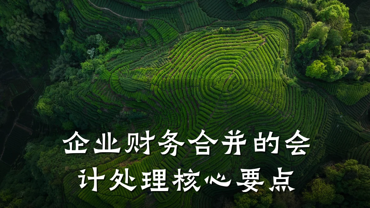 企业财务合并的会计处理核心要点