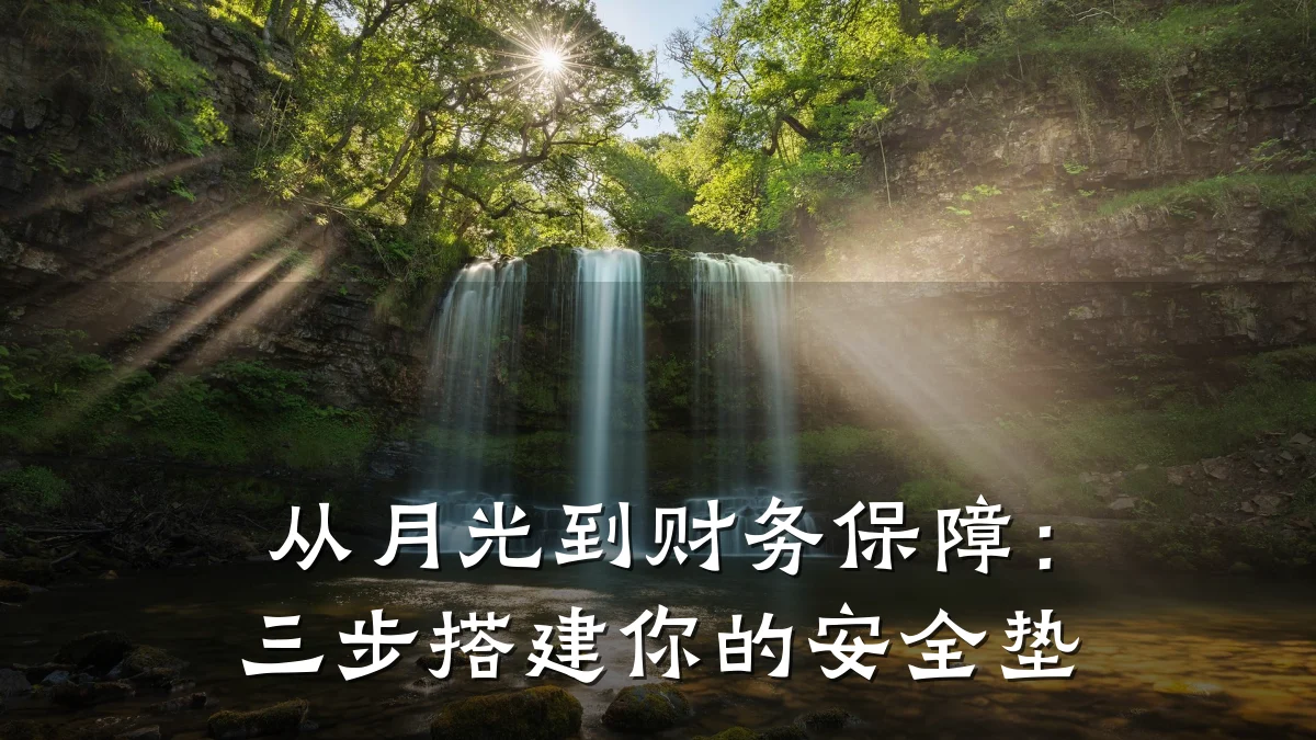 从月光到财务保障:三步搭建你的安全垫