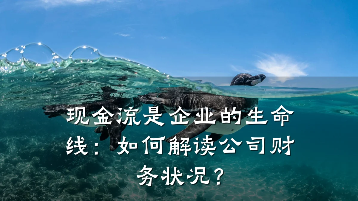 现金流是企业的生命线:如何解读公司财务状况?