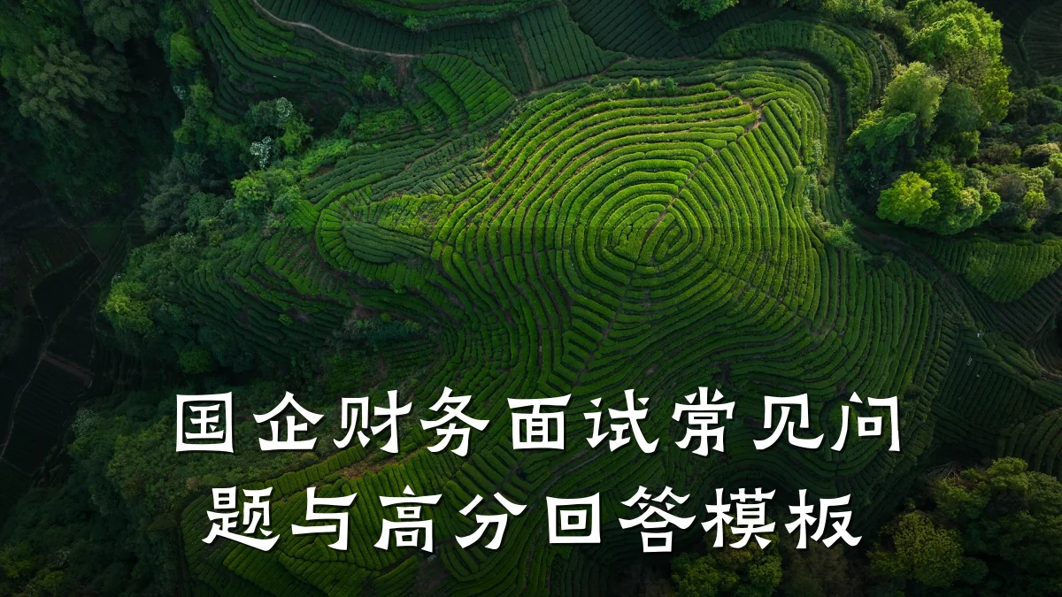 国企财务面试常见问题与高分回答模板