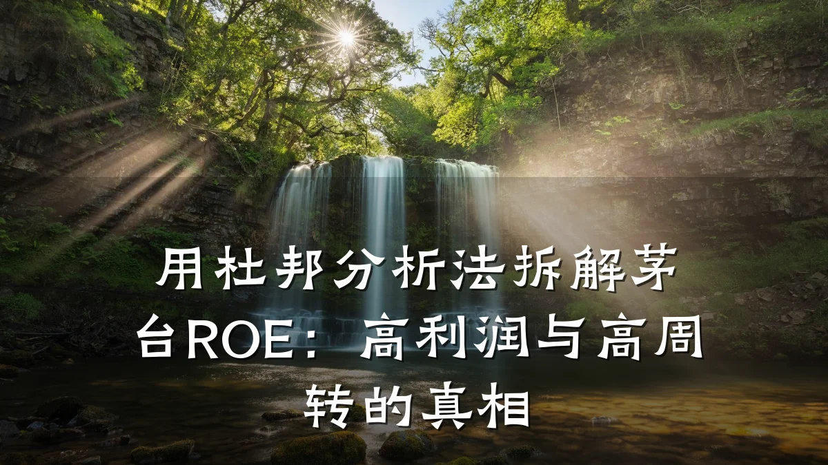 用杜邦分析法拆解茅台ROE:高利润与高周转的真相