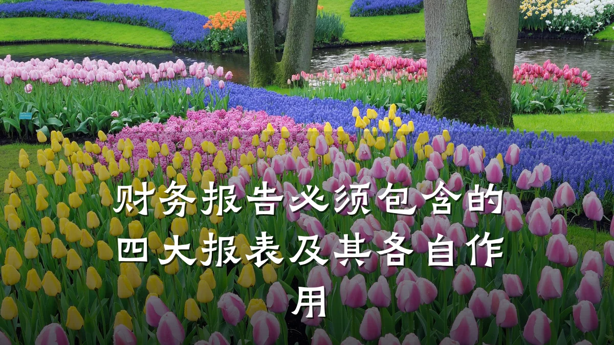 财务报告必须包含的四大报表及其各自作用