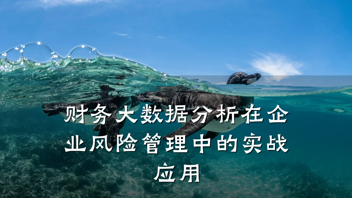 财务大数据分析在企业风险管理中的实战应用
