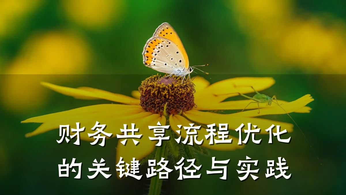 财务共享流程优化的关键路径与实践