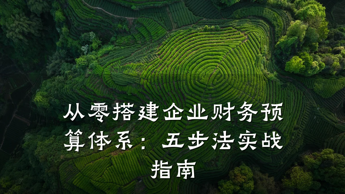 从零搭建企业财务预算体系:五步法实战指南