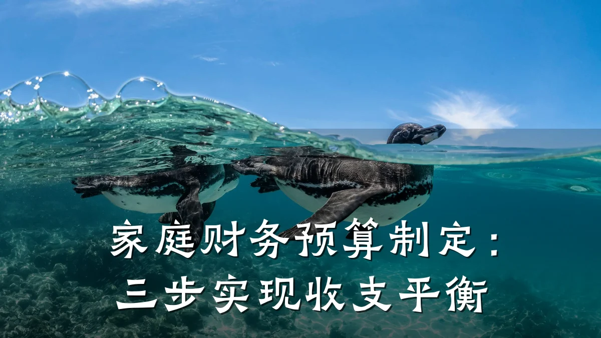 家庭财务预算制定:三步实现收支平衡