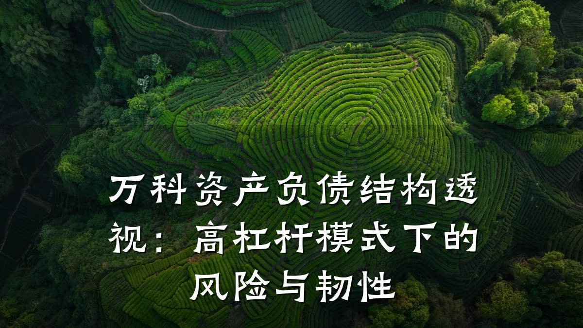 万科资产负债结构透视:高杠杆模式下的风险与韧性